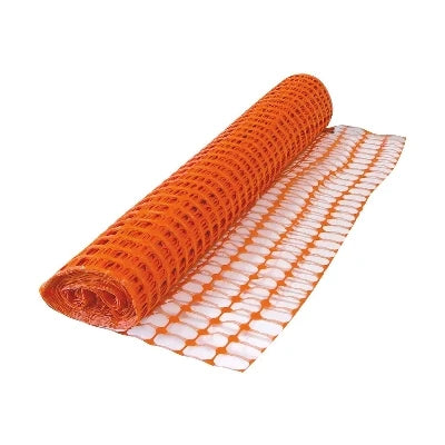 Rete per delimitazione cantiere arancio mt 1 2 x 50
