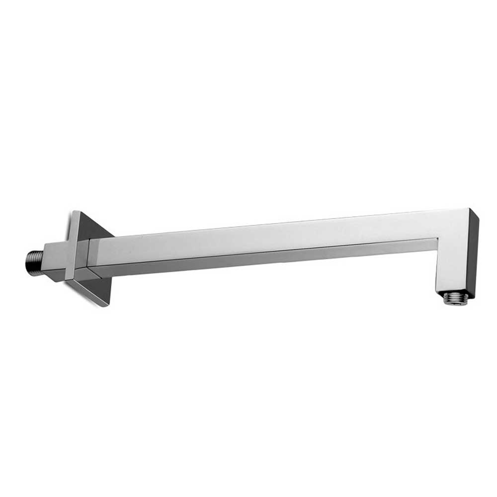 Braccio doccia quadrato da 35 cm Paffoni Level ottone cromato lucido by CeramicStore | Lo specialista del tuo bagno