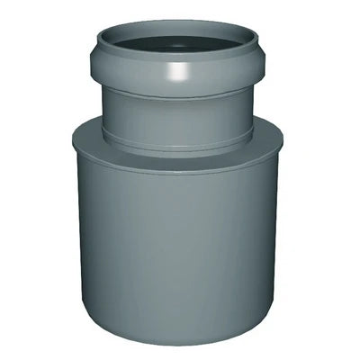 Raccordo di passaggio pvc-pp aum. diam. 63/75