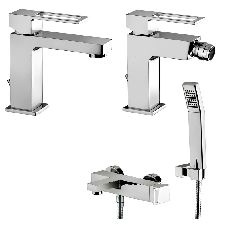 Set di miscelatori lavabo, bidet e vasca Paffoni Effe by CeramicStore | Lo specialista del tuo bagno