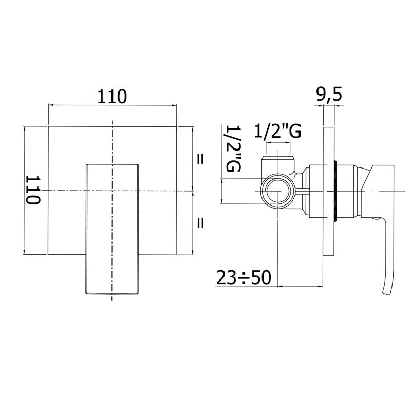 Set di miscelatori da bagno Paffoni Level lavabo, bidet e doccia by CeramicStore | Lo specialista del tuo bagno
