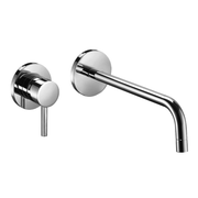 Miscelatore lavabo incasso Paffoni Light con bocca a muro lunga 245 mm by CeramicStore | Lo specialista del tuo bagno