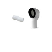 Kit per sanitari scarico traslato per distanza da 12 a 15 cm con curva e raccordo eccentrico by CeramicStore | Lo specialista del tuo bagno