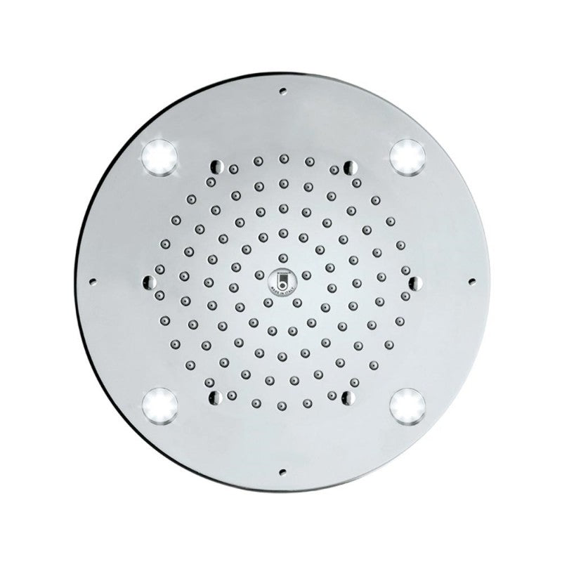 Soffione tondo d.290 Bossini OKI-Flat Light per controsiffitto con luci a led by CeramicStore | Lo specialista del tuo bagno
