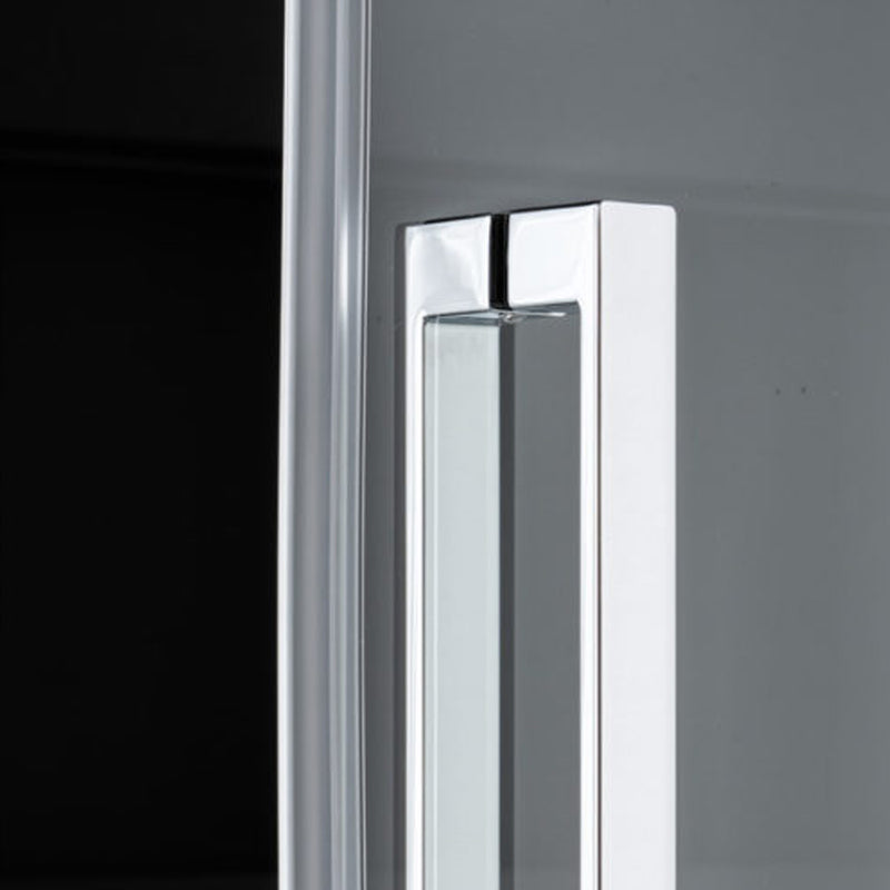 Porta doccia scorrevole da cm 128 installazione a nicchia modello Glory in cristallo temperato mm 8 by CeramicStore | Lo specialista del tuo bagno