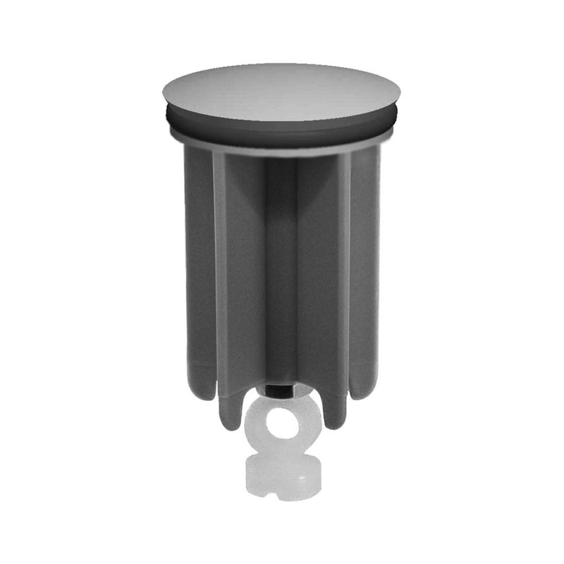 Tappo per piletta scarico normale nero opaco codice ZACC091NO Diametro 40 mm Paffoni