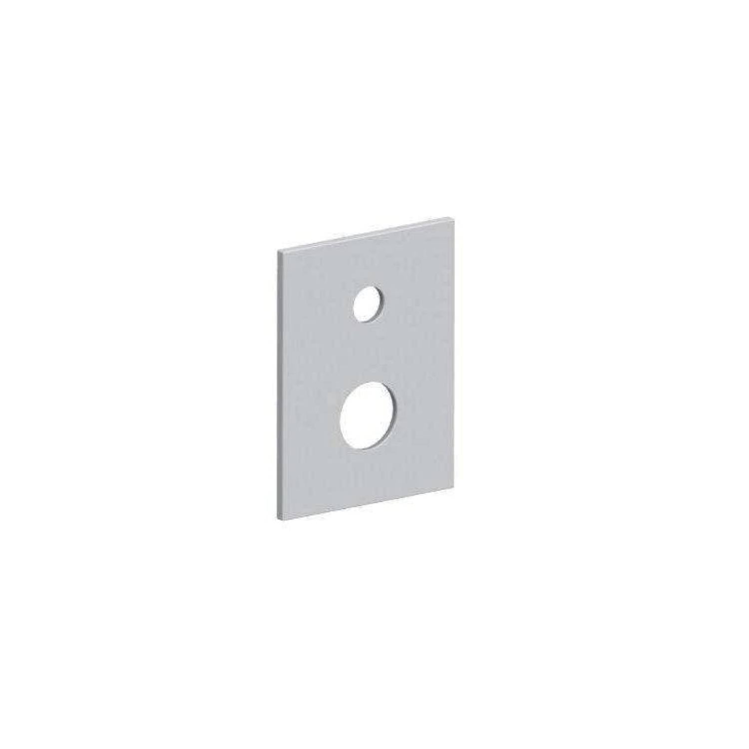 Piastra rettangolare 2 fori per incasso 3 VIE codice ZPIA090CR Cromo Paffoni by CeramicStore | Lo specialista del tuo bagno