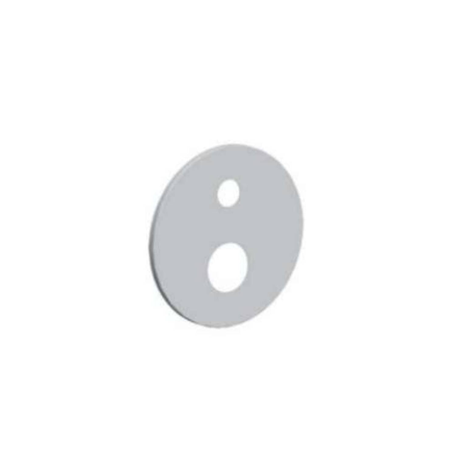 Piastra tonda 2 fori codice ZPIA089CR per incasso 3 vie Cromo Paffoni by CeramicStore | Lo specialista del tuo bagno