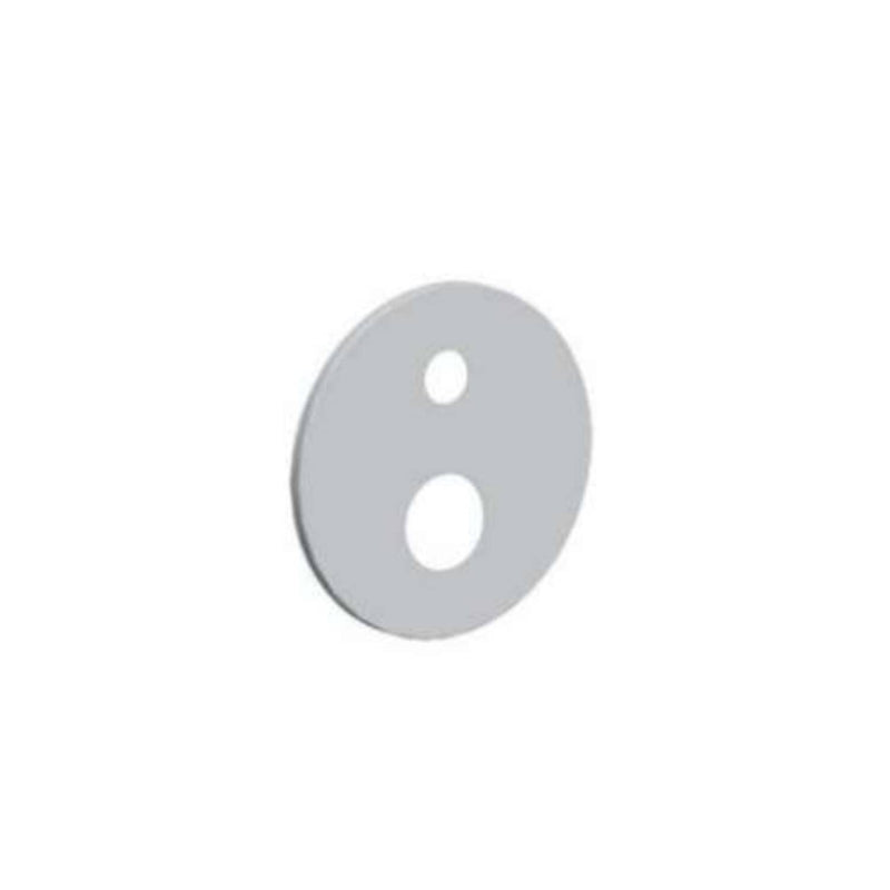 Piastra tonda 2 fori codice ZPIA089CR per incasso 3 vie Cromo Paffoni by CeramicStore | Lo specialista del tuo bagno