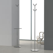 Piantana con portasalviette e 2 appendini in ottone cromato Planets di Colombo Design