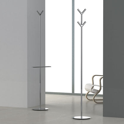 Piantana con 4 appendini in ottone cromato Planets di Colombo Design