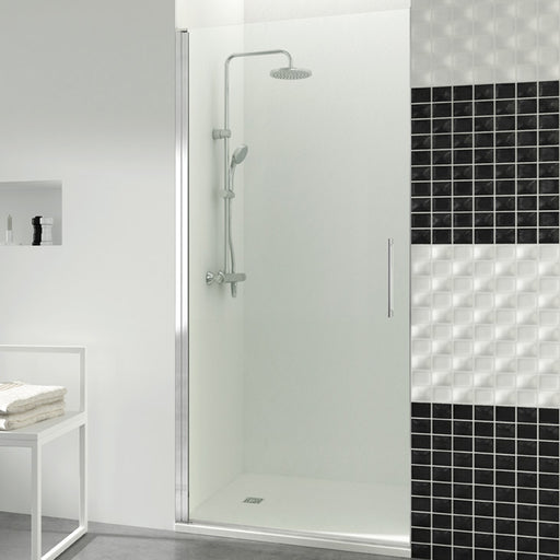 Porta doccia a battente di GME modello Open da 50 cm con chiusura magnetica a parete by CeramicStore | Lo specialista del tuo bagno