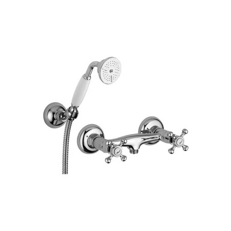 Gruppo doccia con doccetta serie Belinda modello FBLV168DCR cromo Paffoni by CeramicStore | Lo specialista del tuo bagno
