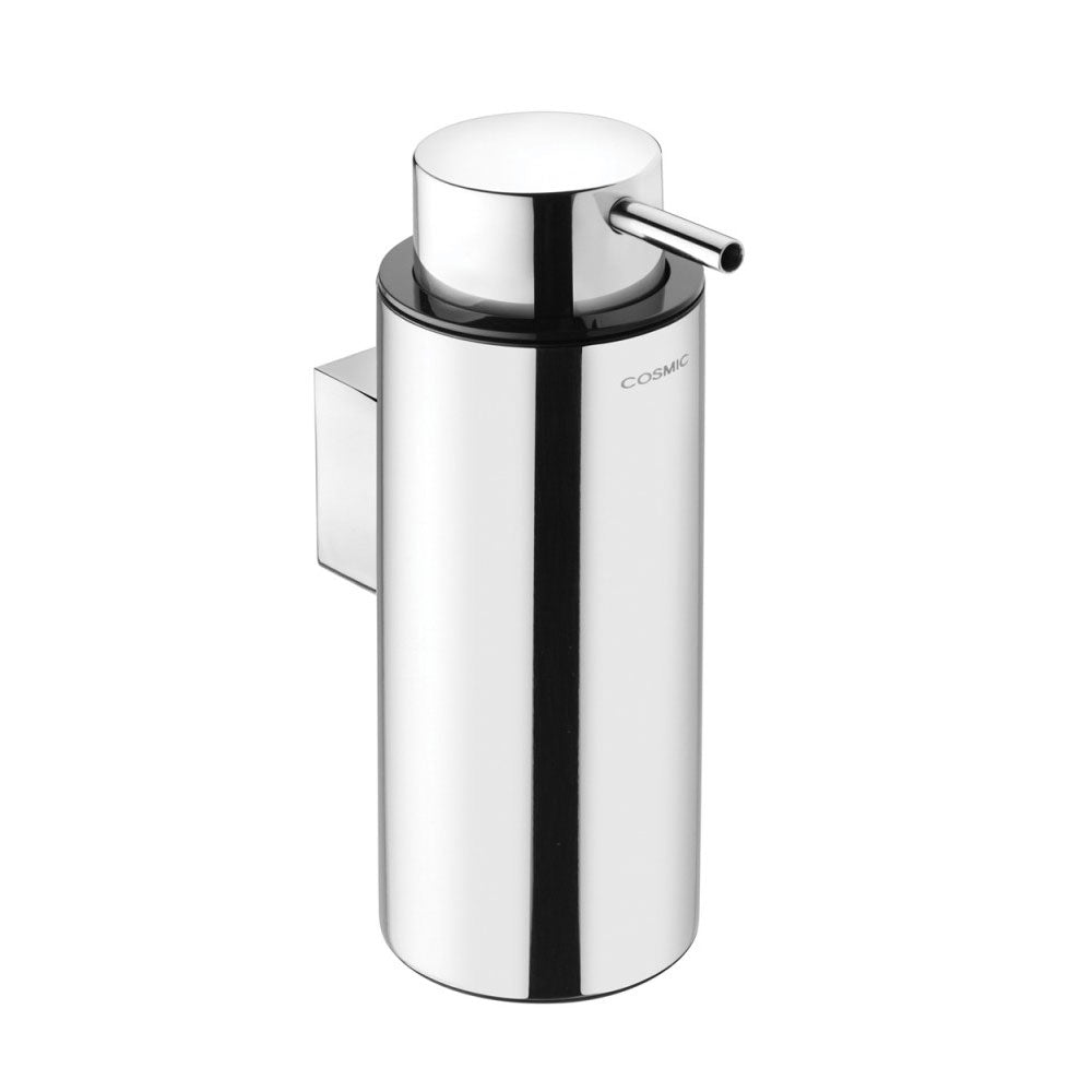 Dispenser sapone a muro in acciaio della collezione 'Logic' by Cosmic - Lucido by CeramicStore | Lo specialista del tuo bagno