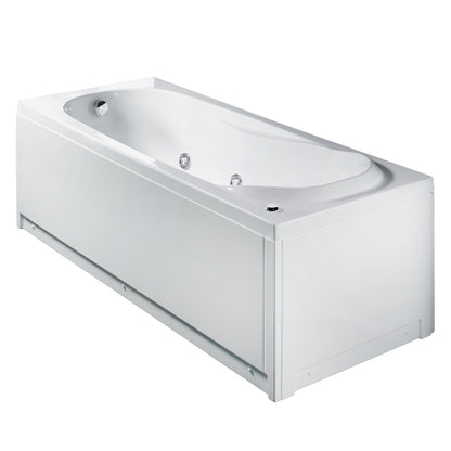 Vasca Bagno rettangolare Love in acrilico e Abs cm 160x70 con idromassaggio by CeramicStore | Lo specialista del tuo bagno