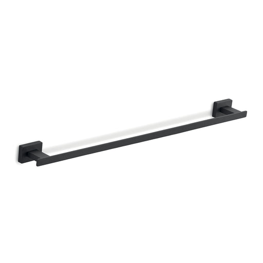 Portasalviette a parete Gedy modello Atena da 60 cm - Nero Matt by CeramicStore | Lo specialista del tuo bagno