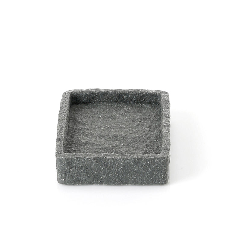 Portasapone da appoggio Gedy modello Aries - Grigio