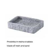 Portasapone da appoggio Gedy modello Aries - Grigio