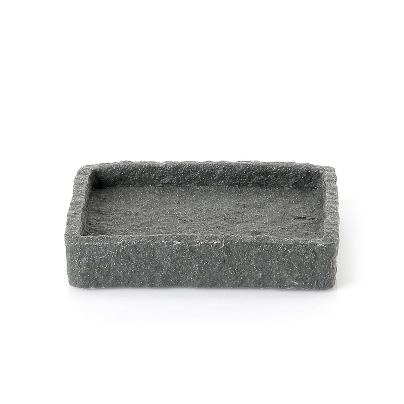 Portasapone da appoggio Gedy modello Aries - Grigio