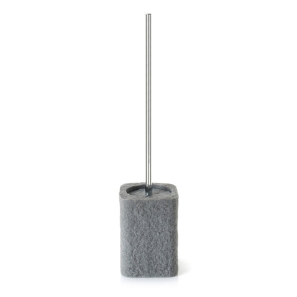 Scopino da appoggio con ciuffo in setole Gedy modello Aries - Grigio by CeramicStore | Lo specialista del tuo bagno