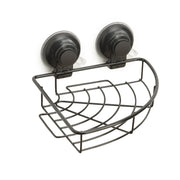 Portaoggetti angolare doccia in filo di Gedy serie Hot - Nero Matt by CeramicStore | Lo specialista del tuo bagno