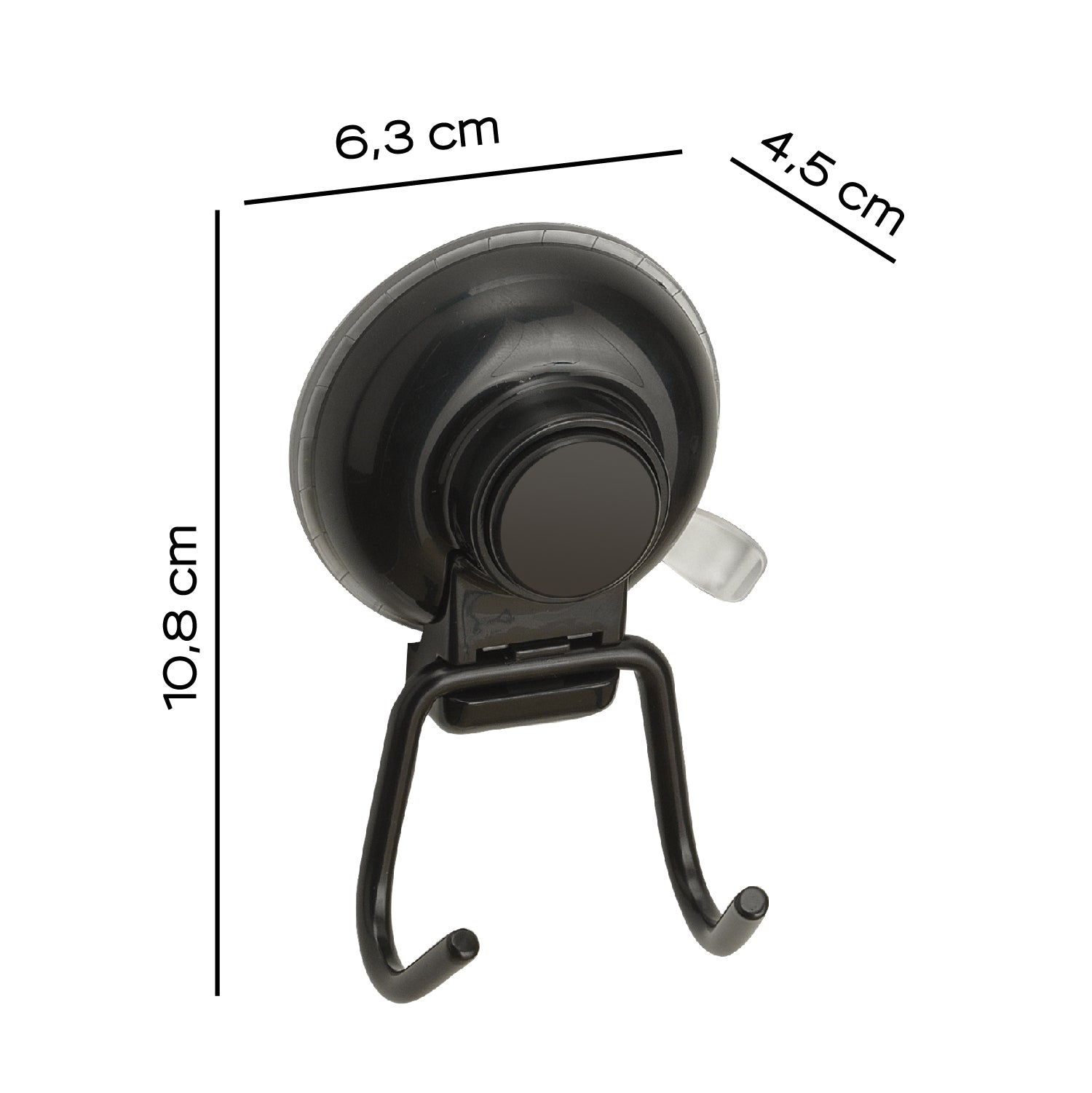 Appendiabiti di Gedy serie Hot - Nero Matt by CeramicStore | Lo specialista del tuo bagno