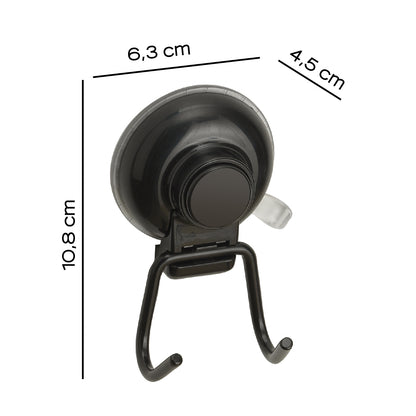 Appendiabiti di Gedy serie Hot - Nero Matt by CeramicStore | Lo specialista del tuo bagno