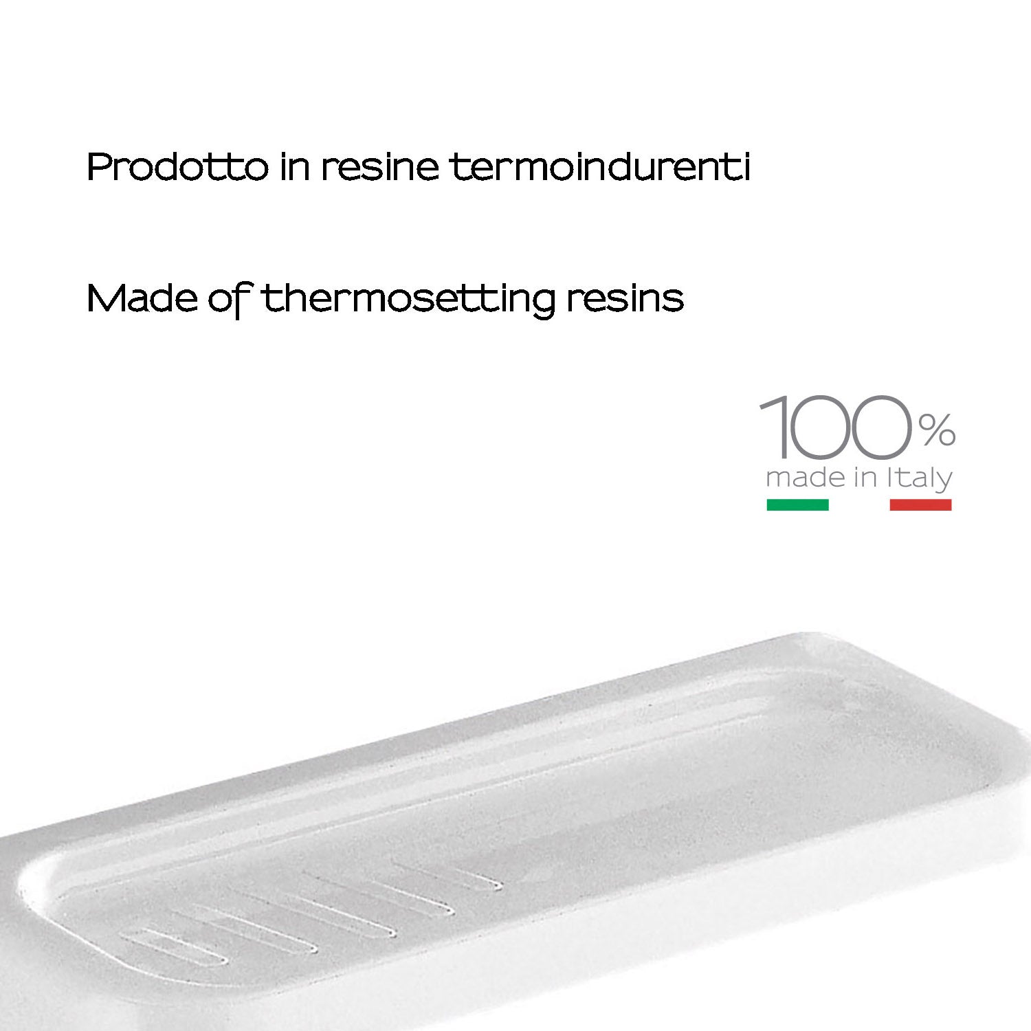 Portasapone doppio a parete di Gedy serie Darios - Bianco by CeramicStore | Lo specialista del tuo bagno