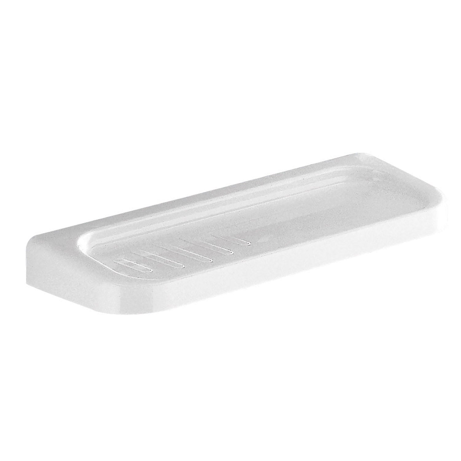 Portasapone doppio a parete di Gedy serie Darios - Bianco by CeramicStore | Lo specialista del tuo bagno