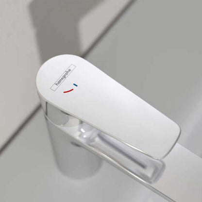 Miscelatore monocomando lavabo Alto 240 senza piletta di scarico cromo lucido Talis E di Hansgrohe by CeramicStore | Lo specialista del tuo bagno