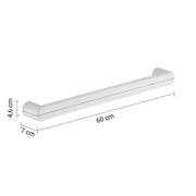 Porta asciugamani 60 cm di Gedy serie 2900 - Bianco by CeramicStore | Lo specialista del tuo bagno