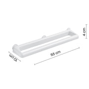 Porta asciugamani 55 cm di Gedy serie Junior - Bianco by CeramicStore | Lo specialista del tuo bagno