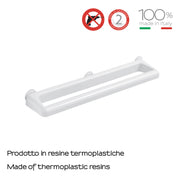 Porta asciugamani 55 cm di Gedy serie Junior - Bianco by CeramicStore | Lo specialista del tuo bagno