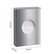 Gedy Portasacchetti Igienici Cromato - ResineTermoplastiche by CeramicStore | Lo specialista del tuo bagno