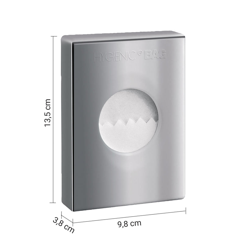 Gedy Portasacchetti Igienici Cromato - ResineTermoplastiche by CeramicStore | Lo specialista del tuo bagno
