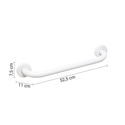 Maniglione orizzontale e verticale 45 cm modello Fortis di Gedy - Bianco by CeramicStore | Lo specialista del tuo bagno