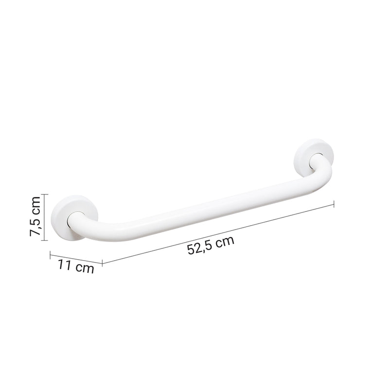 Maniglione orizzontale e verticale 45 cm modello Fortis di Gedy - Bianco by CeramicStore | Lo specialista del tuo bagno