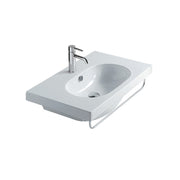 Portasciugamani laterale in ottone di 50 cm della serie M2 di Galassia cromato by CeramicStore | Lo specialista del tuo bagno