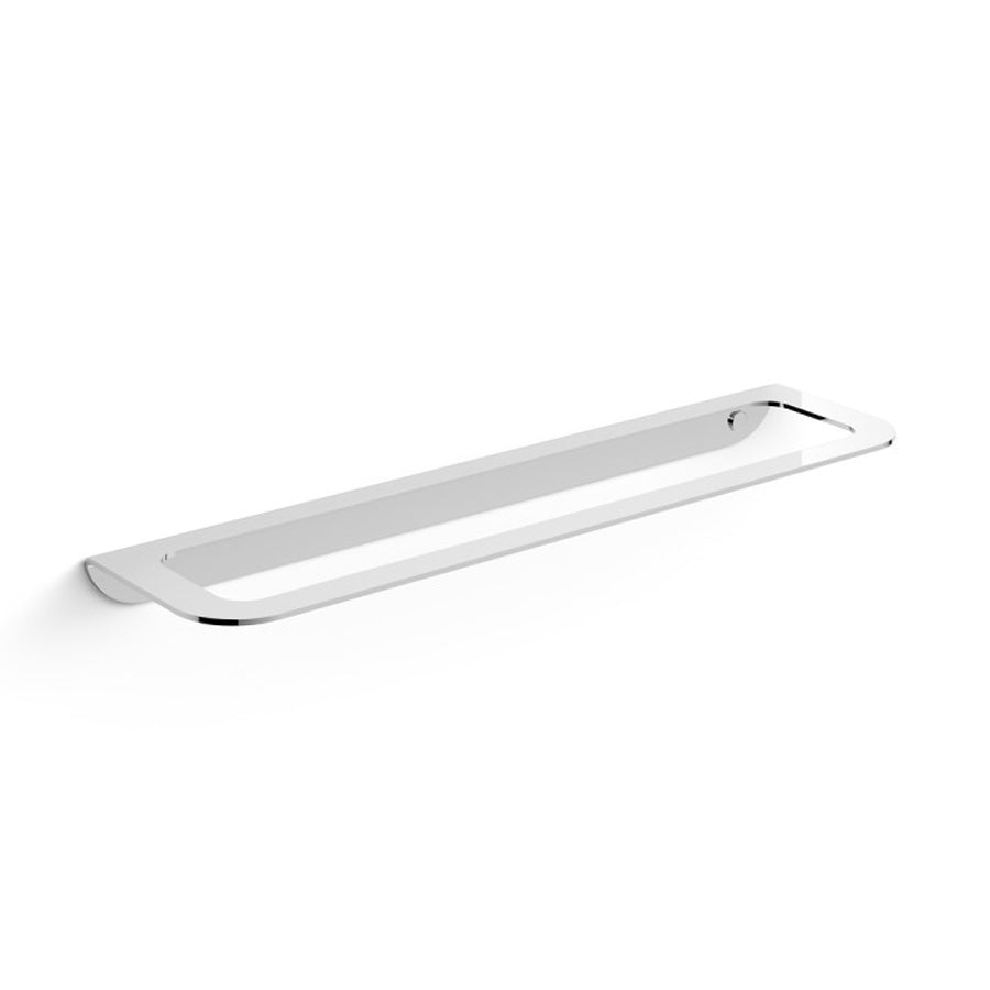 Porta asciugamani da parete in acciaio inox satinato Lineabeta collezione Roersa cm 46 by CeramicStore | Lo specialista del tuo bagno