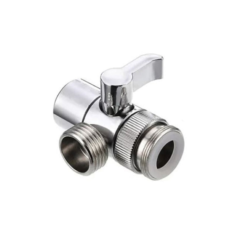 Aeratore per rubinetto con deviatore per uscita laterale in ottone cromato by CeramicStore | Lo specialista del tuo bagno