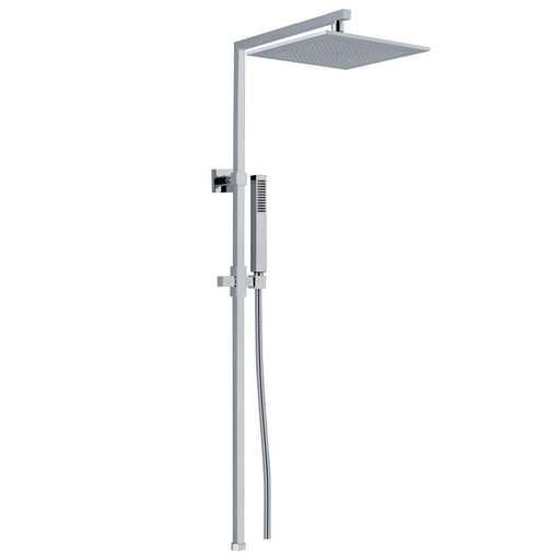 Colonna doccia quadra in ottone con soffione, doccino e attacco 3/4"F by CeramicStore | Lo specialista del tuo bagno