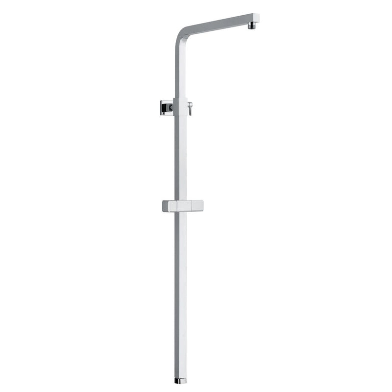 Colonna doccia quadra 25mm con supporto regolabile e attacco 3/4"F by CeramicStore | Lo specialista del tuo bagno