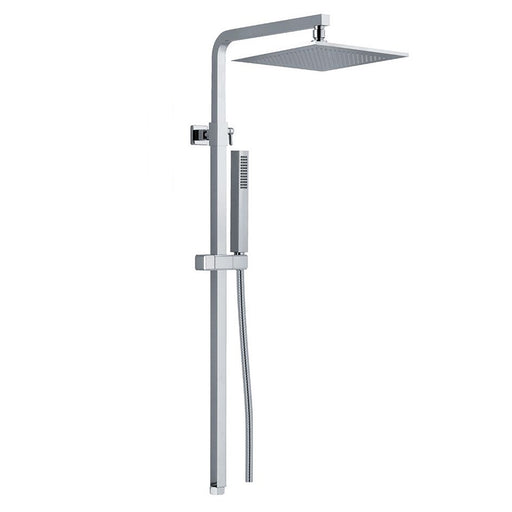 Colonna doccia quadra 25mm con soffione, doccino e attacco 3/4"F by CeramicStore | Lo specialista del tuo bagno