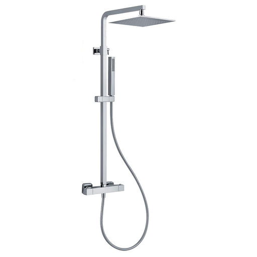 Colonna doccia quadra 25mm con soffione e deviatore MX3Q by CeramicStore | Lo specialista del tuo bagno