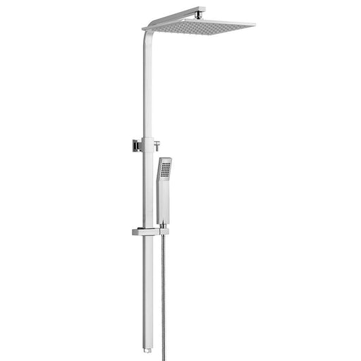 Colonna doccia rettangolare 30x18mm con supporto, soffione e attacco 3/4F by CeramicStore | Lo specialista del tuo bagno