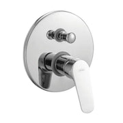 Miscelatore doccia incasso a 2 vie serie Lilla finitura cromata by CeramicStore | Lo specialista del tuo bagno