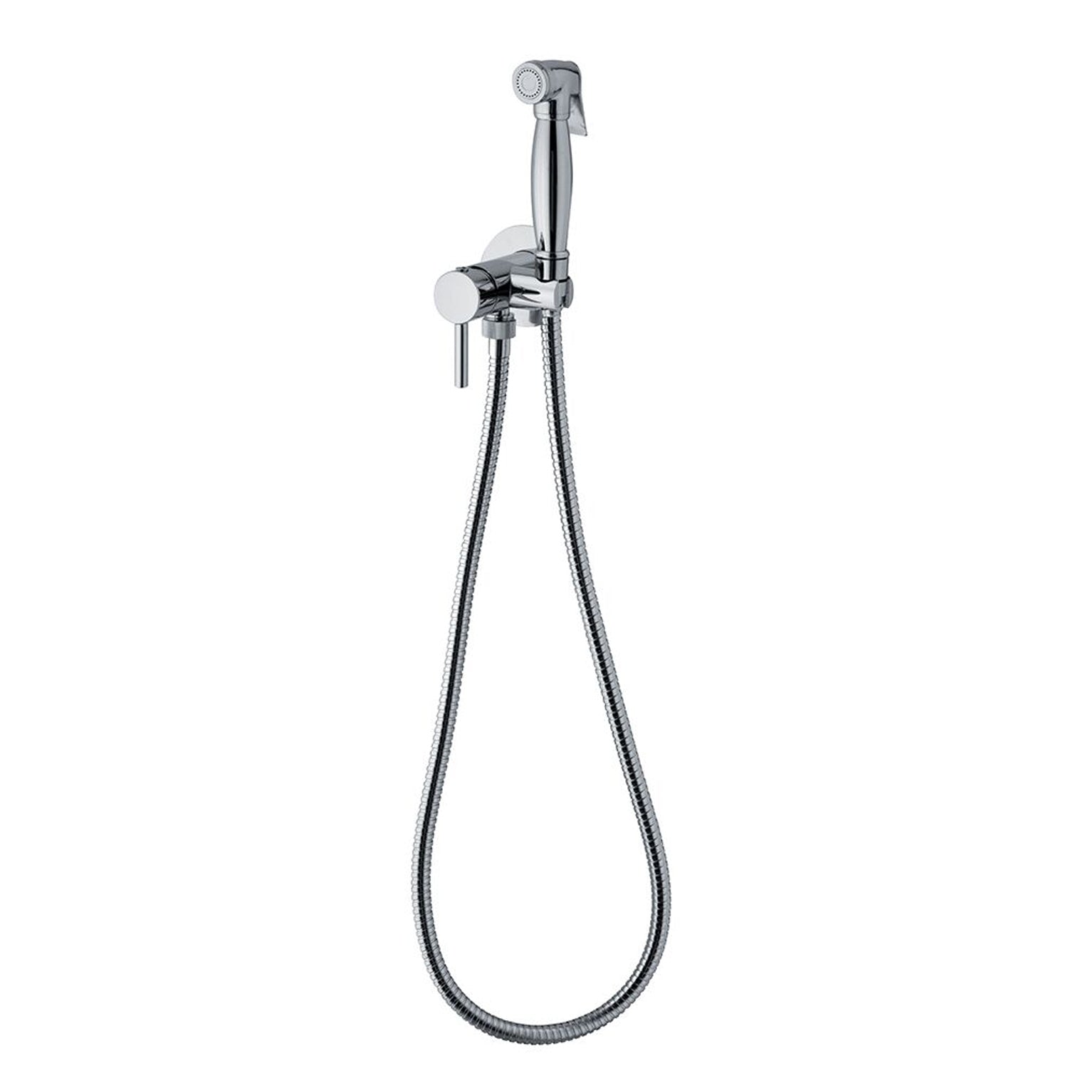 Set idroscopino monogetto con doccia Salomà¨, miscelatore e flessibile in ottone by CeramicStore | Lo specialista del tuo bagno