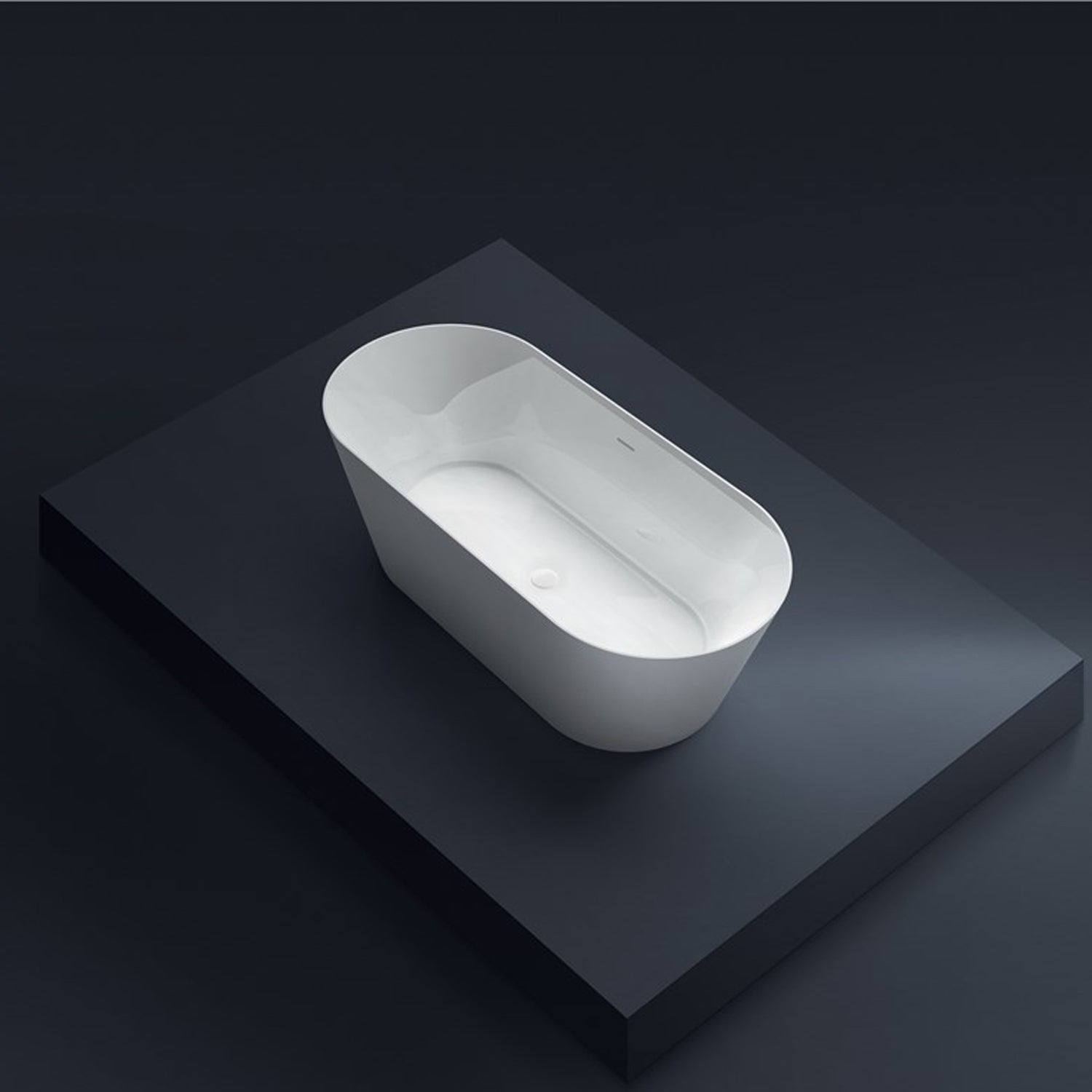 Vasca da bagno modello Inka 150x70cm in acrilico bianco lucido by CeramicStore | Lo specialista del tuo bagno