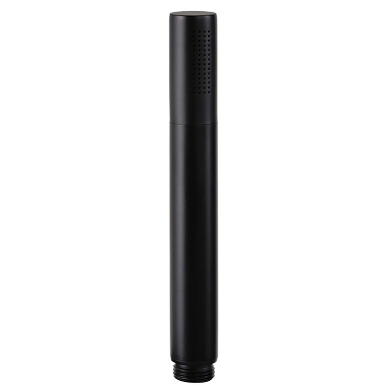 Set doccia tondo con soffione 30 cm, doccetta Judy, presa acqua e flessibile nero opaco Ares by CeramicStore | Lo specialista del tuo bagno