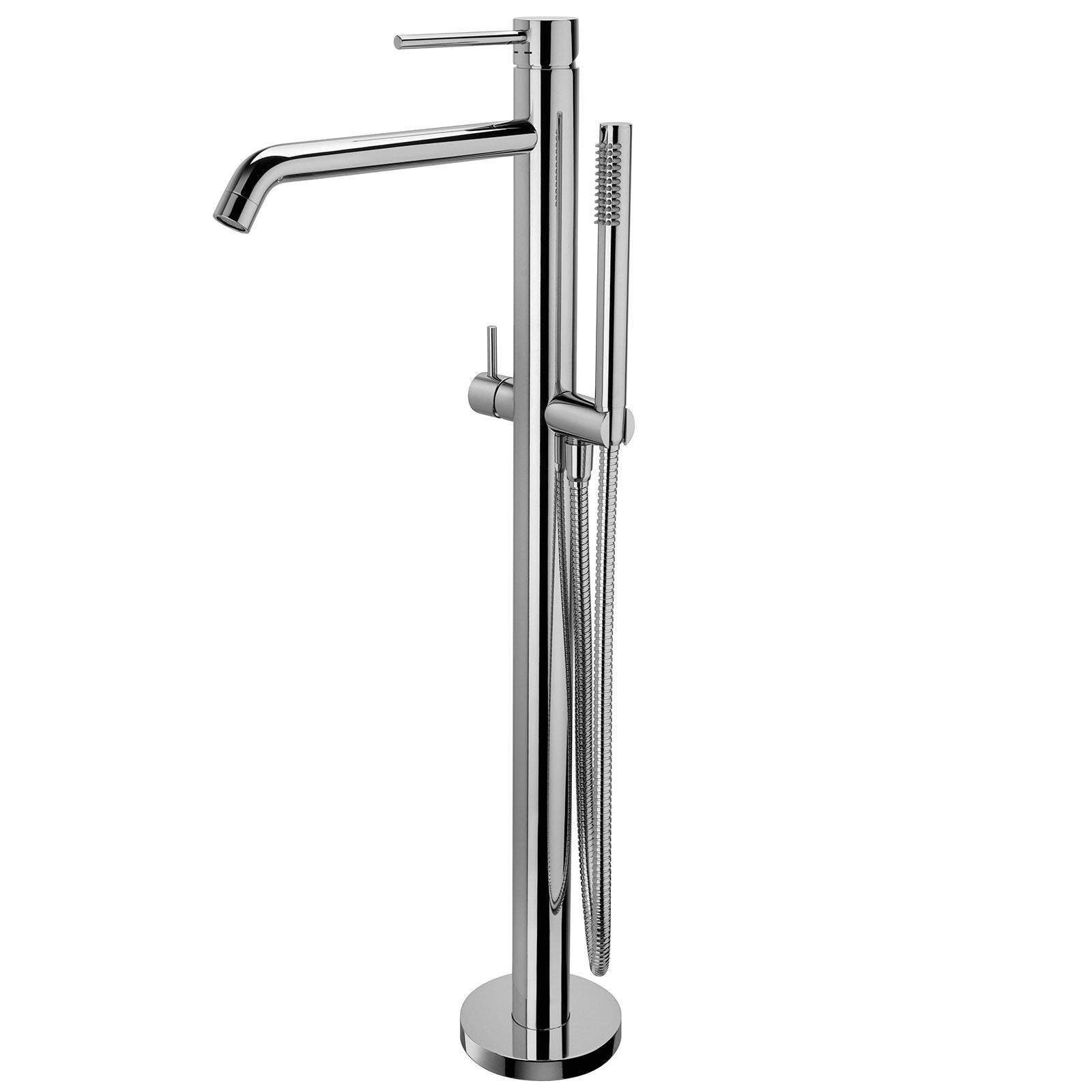 Miscelatore vasca- doccia a pavimento Paffoni Light LIG032CR by CeramicStore | Lo specialista del tuo bagno